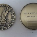 Médaille du Souvenir Français à son Excellence Thierry Viteau